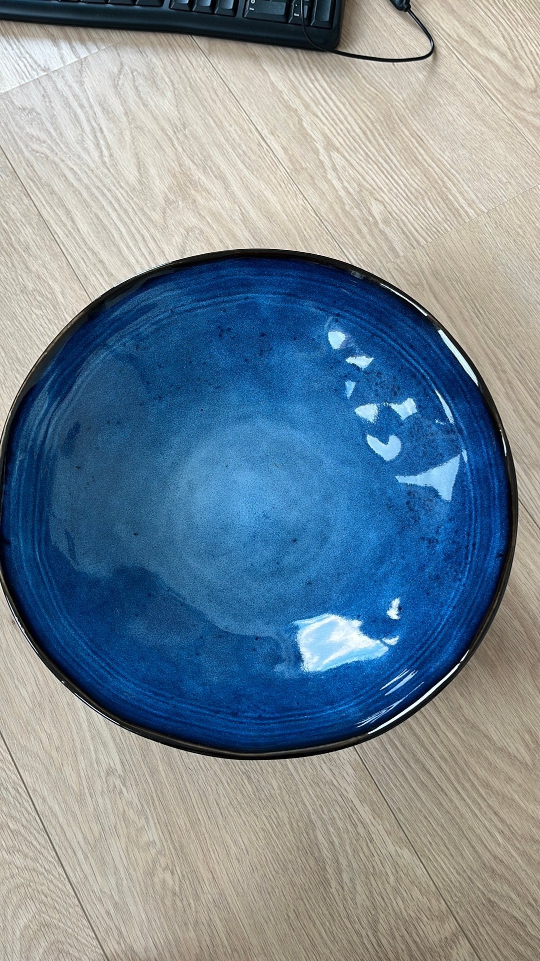 Bowl, Ophalen, Zo goed als nieuw, Rond, Riet