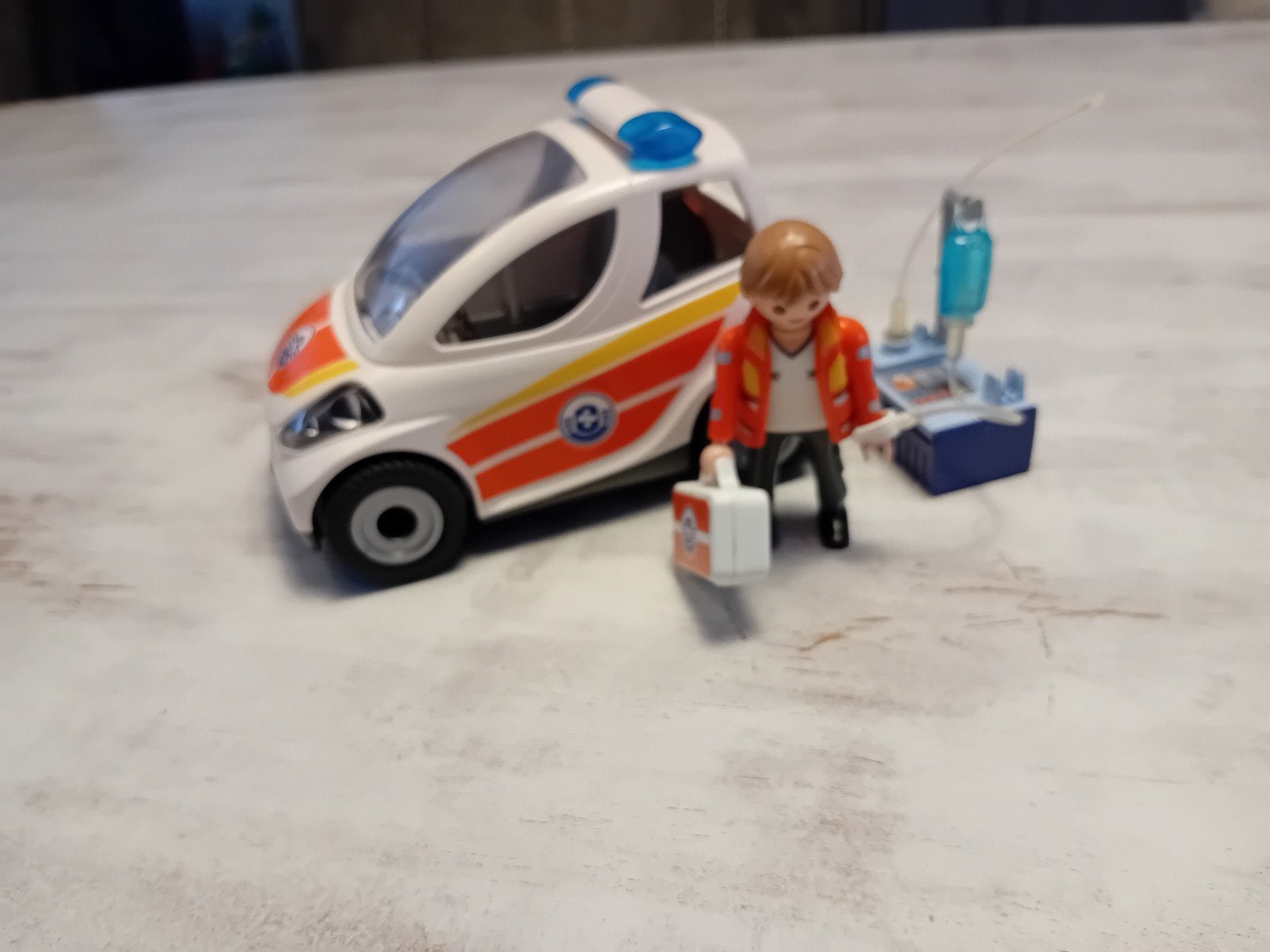 Playmobil Hulpverleningsvoertuig, Ophalen, Gebruikt, Complete set, Voertuig