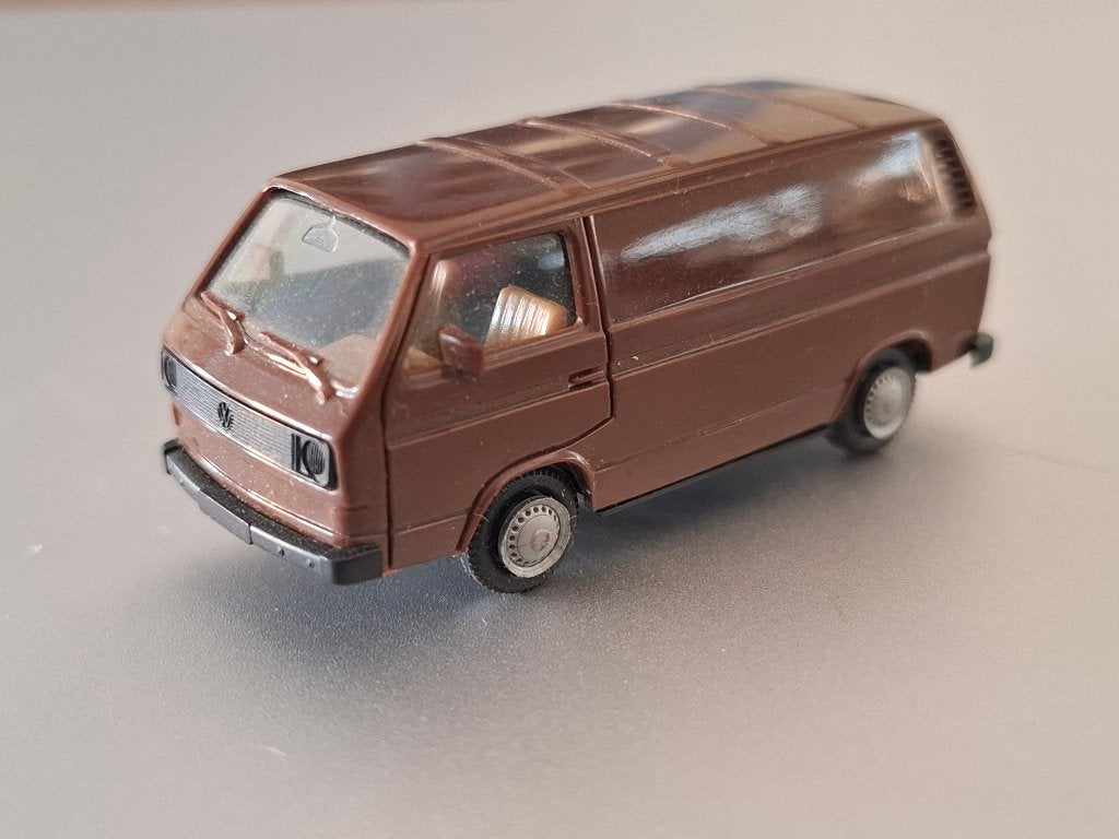 1:87 Volkswagen VW T3 panel bruin Herpa € 6, Hobby en Vrije tijd, Verzenden, Zo goed als nieuw, Auto, Herpa