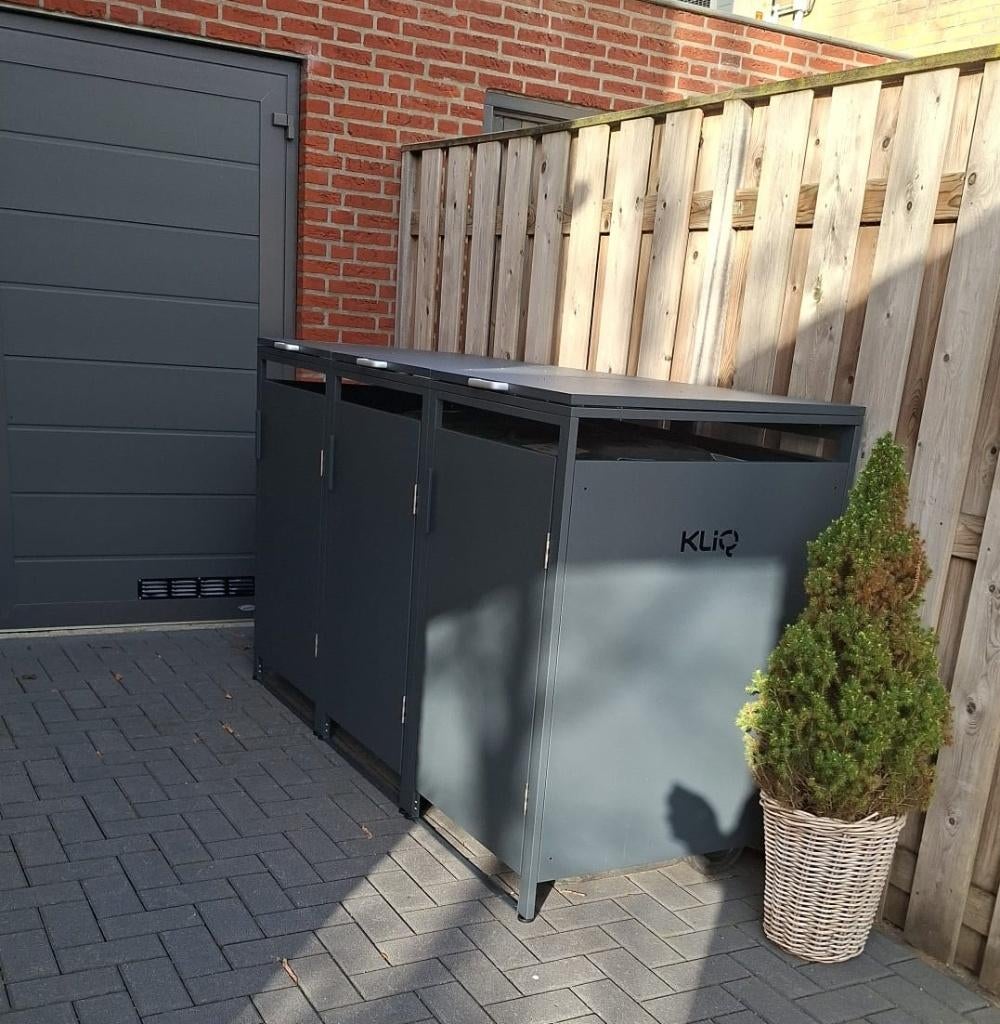 KLIQ kliko ombouw – container ombouw stabiel en met postvak, Verzenden, Nieuw, Metaal, Containerberging