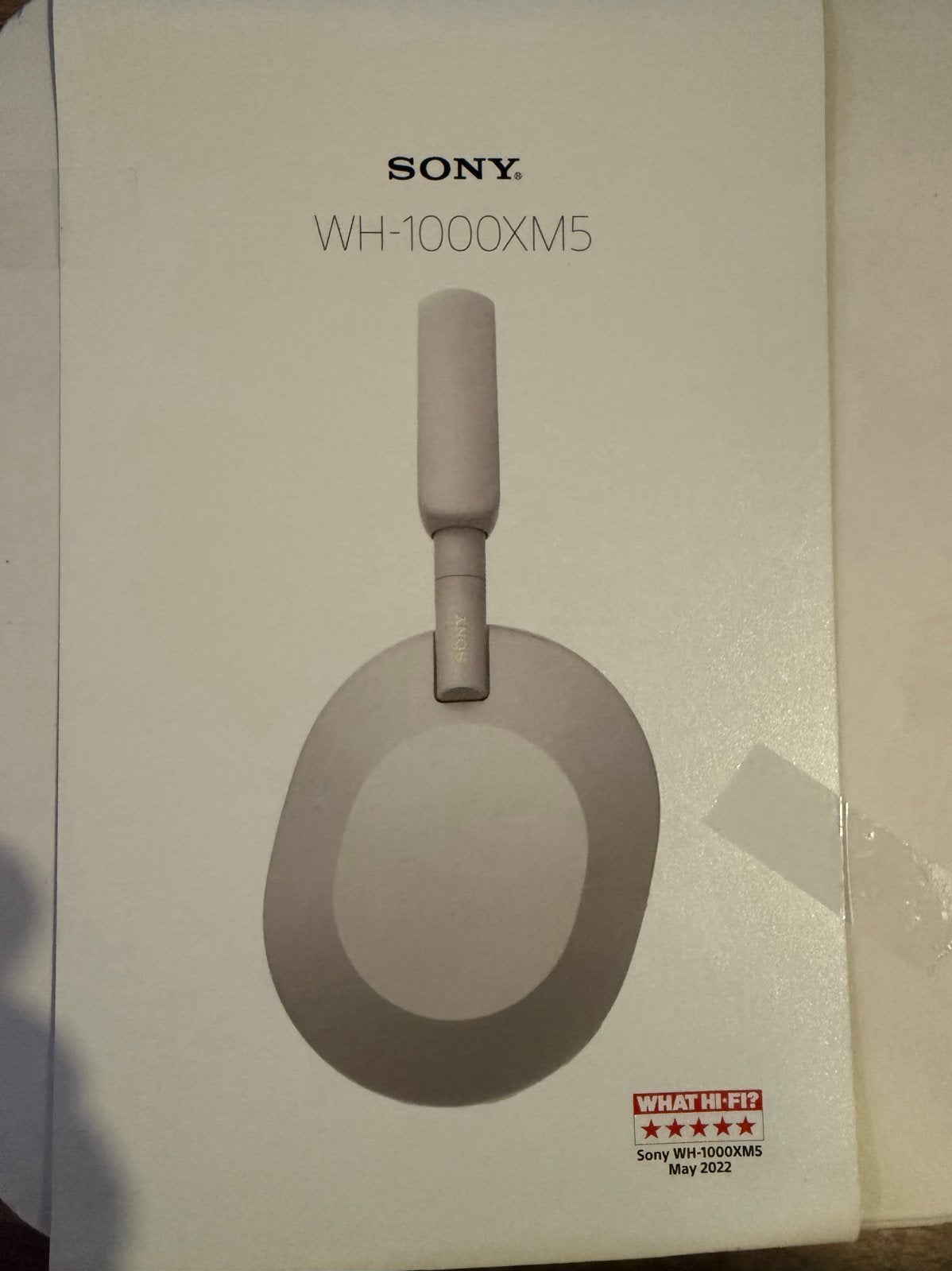 Sony WH-1000XM5 Noise Cancelling Koptelefoon - Nieuw in doos