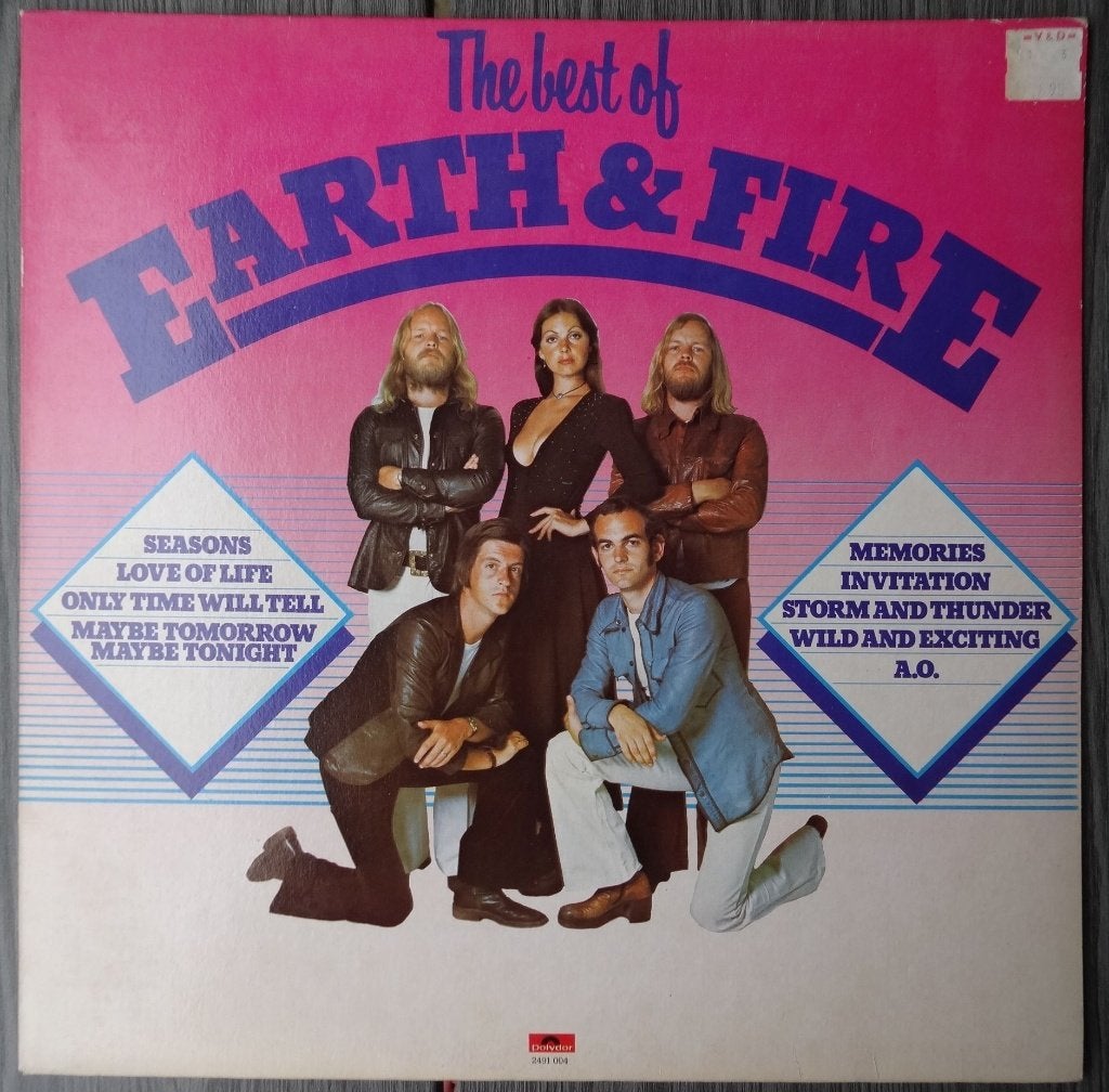 LP Earth & Fire (jerney kaagman)   THE BEST OF ......, LP, Pop, Ophalen of Verzenden, Zo goed als nieuw