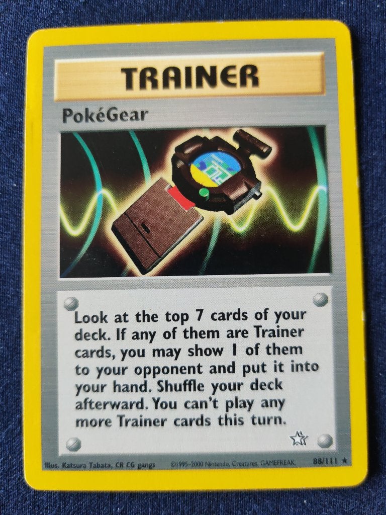 Pokégear - Neo Genesis 88/111 - Near Mint, Ophalen of Verzenden, Nieuw
