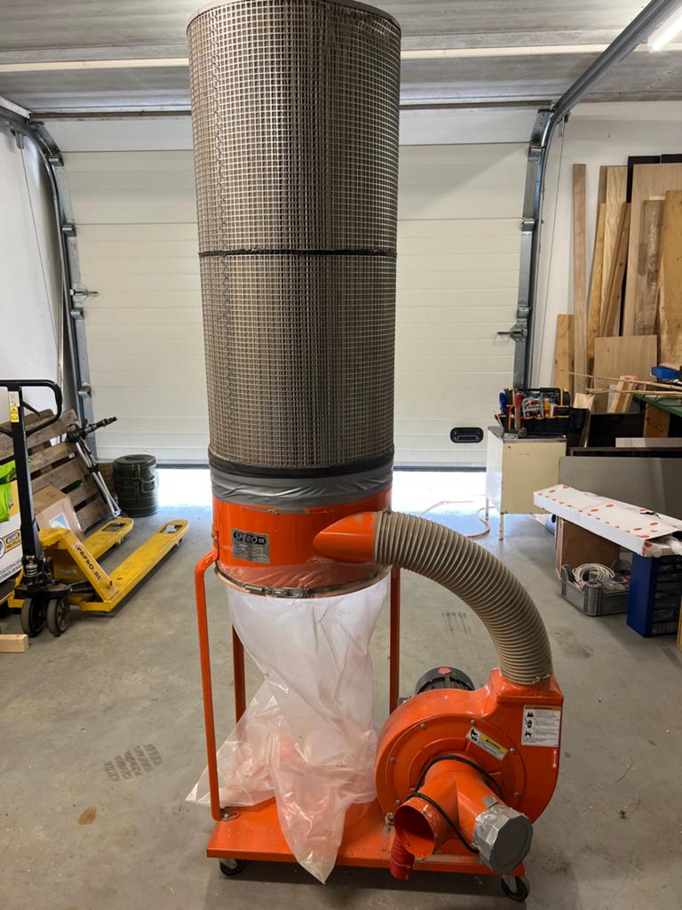 Spero SDC-2042 Afzuiger met 1100W motor, Ophalen, Gebruikt, Afzuiger