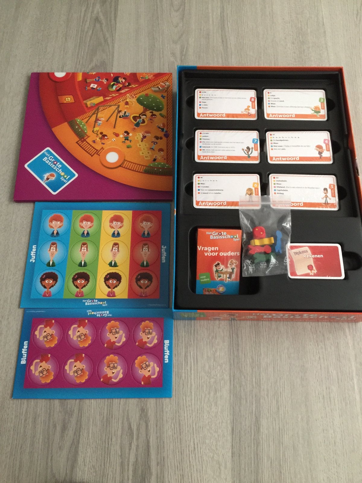 Het grote Basisschool spel groep 3 t/m 8, Ophalen of Verzenden, Nieuw, Taal en Lezen