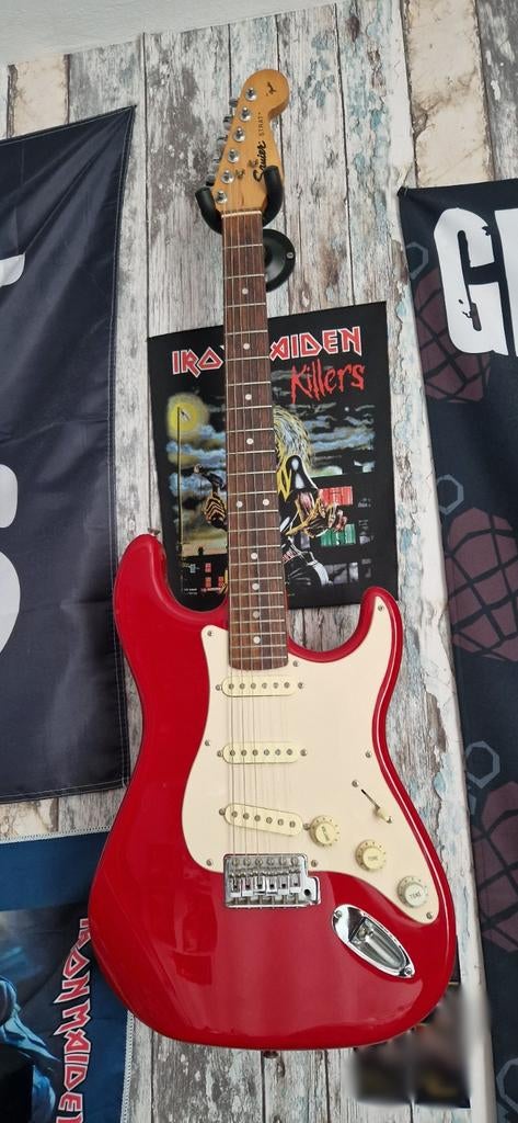 Squier gitaar, Muziek en Instrumenten, Ophalen of Verzenden, Solid body, Overige merken