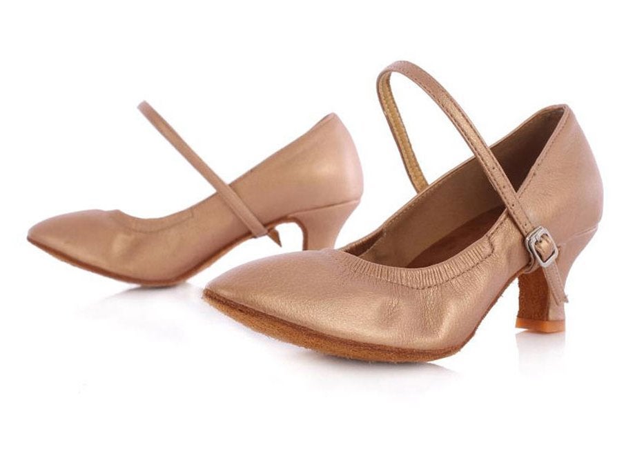 Gouden dames flamenco schoenen dansschoenen latin salsa, Verzenden, Nieuw, Overige kleuren, Dansschoenen
