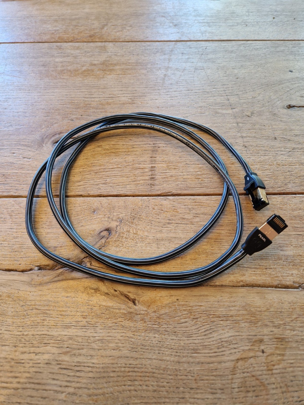 AudioQuest Pearl RJ45/Ethernet Digitale Kabel - 1.5m, Ophalen of Verzenden, Zo goed als nieuw, Minder dan 2 meter, Overige kabels