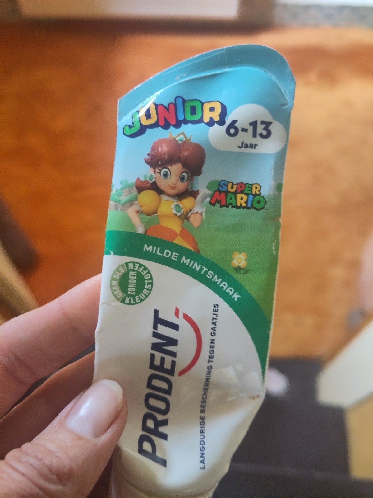 Prodent Junior Super Mario Tandpasta 6-13 jaar, Ophalen of Verzenden