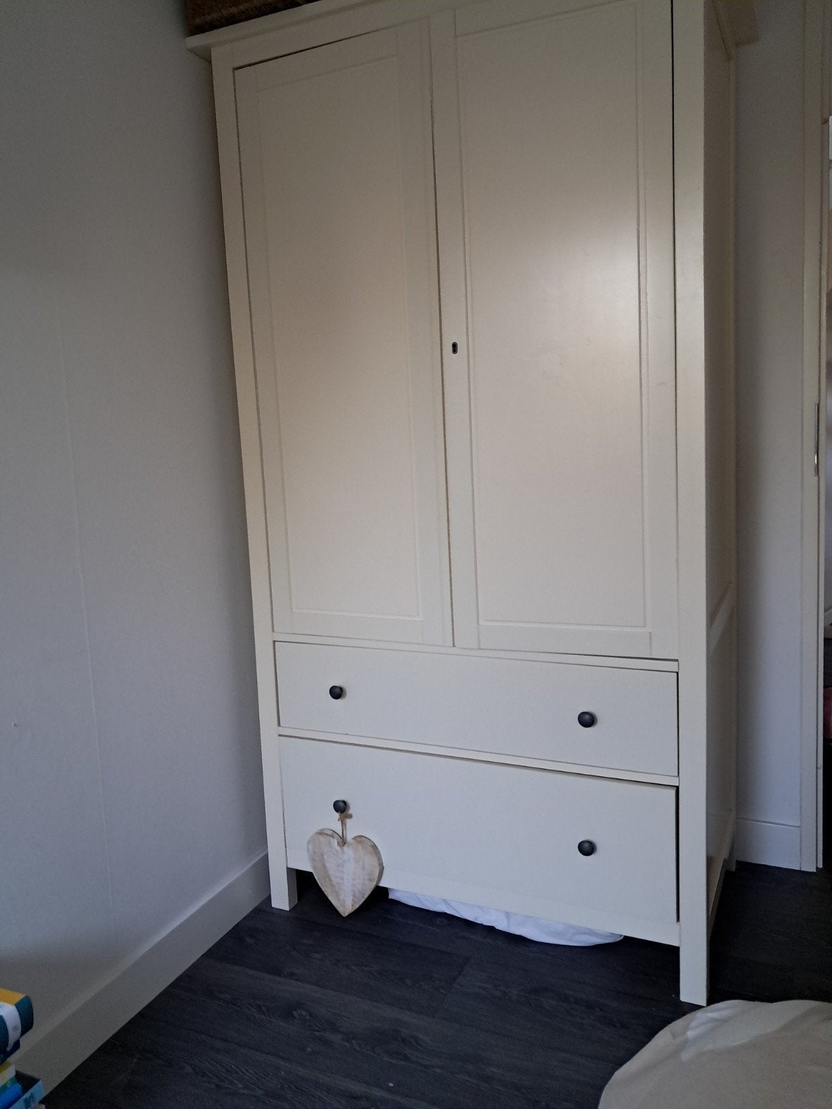 Ikea Hemnes Kledingkast - 197x110x61cm met lades, Ophalen, 100 tot 150 cm, Met lade(s), 150 tot 200 cm