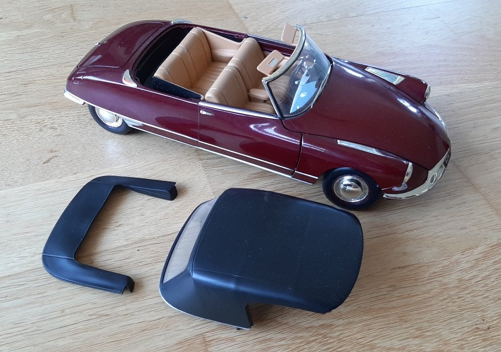 Norev 181561 Citroën DS19 Cabriolet (1961) 1:18, Hobby en Vrije tijd, Modelauto's | 1:18, Ophalen, Zo goed als nieuw, Auto, Norev