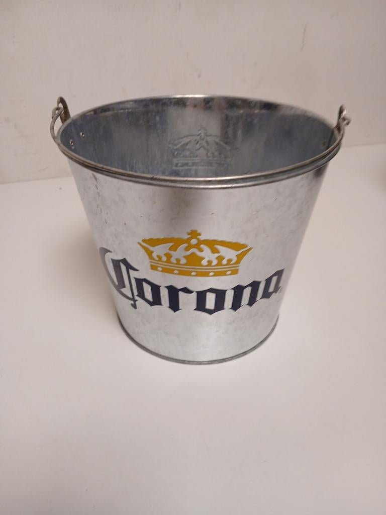 Corona extra emmer beer bucket mancave verzinkt, Verzamelen, Biermerken, Ophalen of Verzenden, Zo goed als nieuw, Overige merken