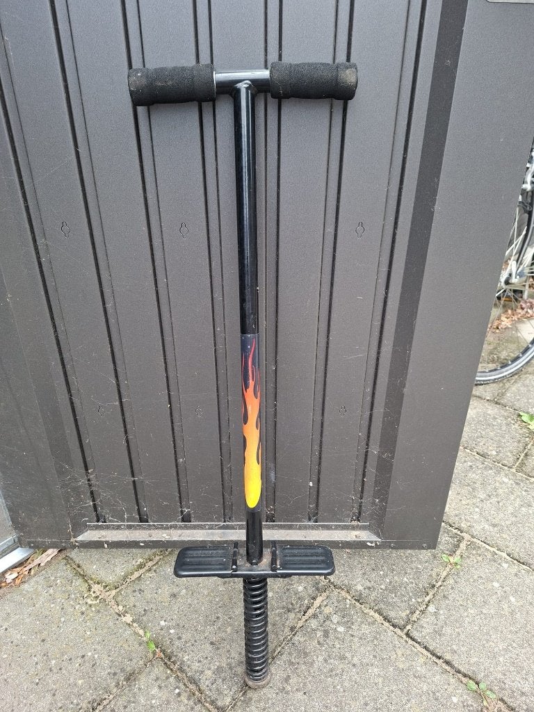 Pogo stick - springstok, Kinderen en Baby's, Speelgoed | Buiten | Actiespeelgoed, Ophalen, Gebruikt