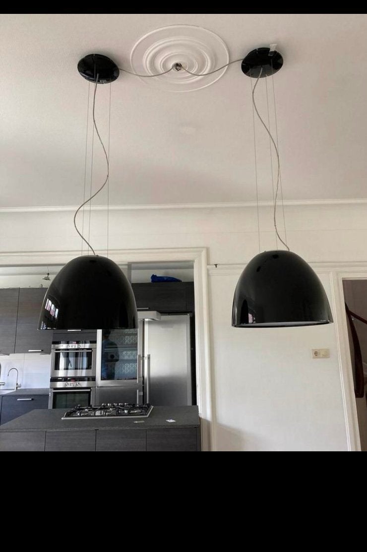 Artemide Nur Gloss hanglampen, Ophalen, Gebruikt