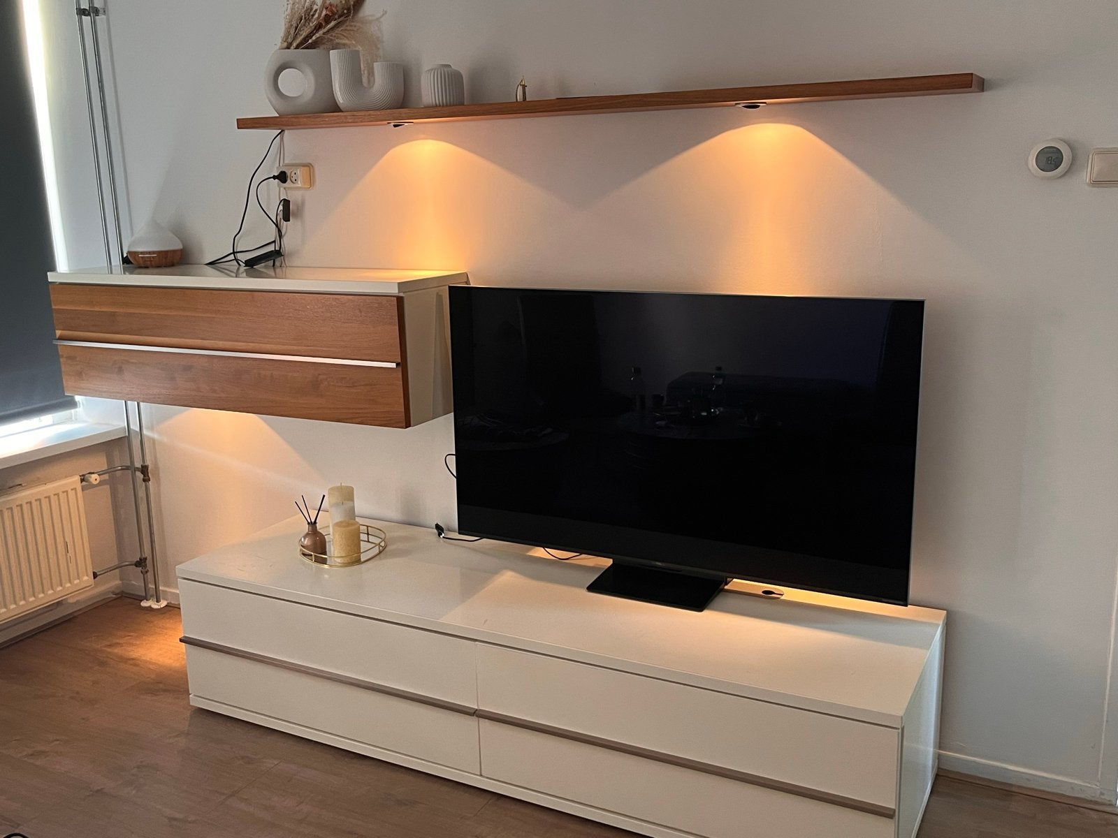 ATERNO TV-meubel en Eettafel, Ophalen, Gebruikt, 200 cm of meer, Minder dan 100 cm