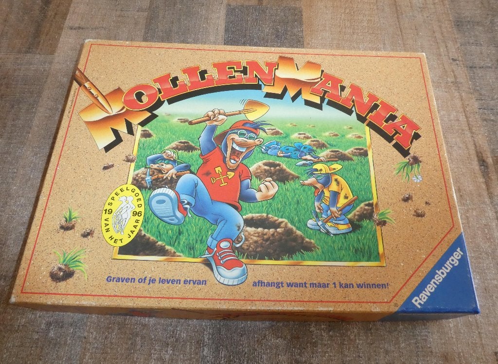 Mollenmania Ravenburger vanaf 8 jaar., Een of twee spelers, Ophalen of Verzenden, Zo goed als nieuw, Ravensburger