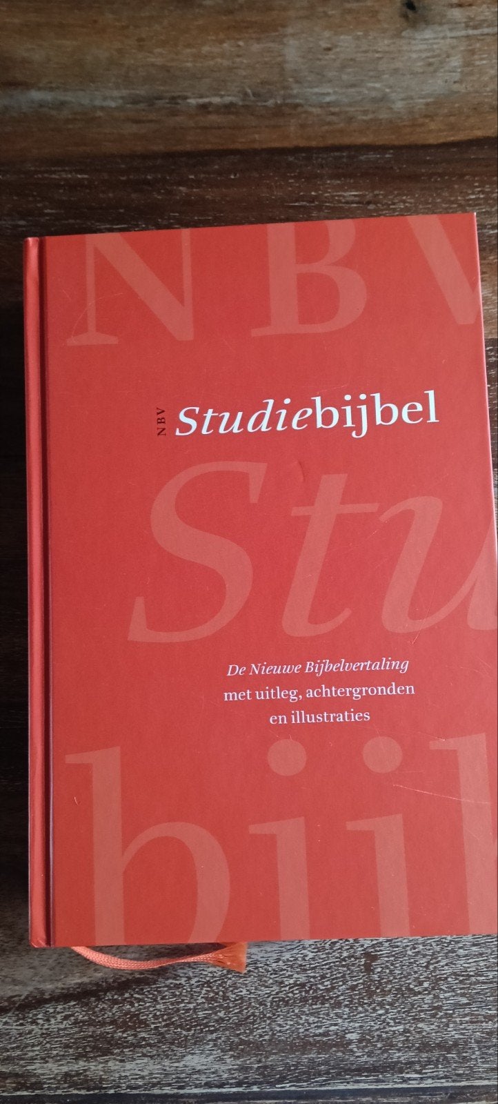 Studiebijbel van NBV, Boeken, Godsdienst en Theologie, Ophalen of Verzenden, Zo goed als nieuw