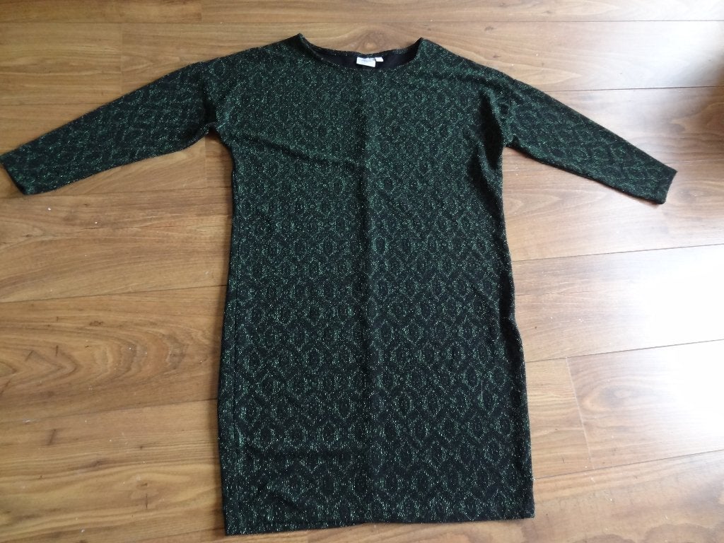 Saint Tropez jurk, Kleding | Dames, Maat 42/44 (L), Ophalen of Verzenden, Knielengte, Gedragen