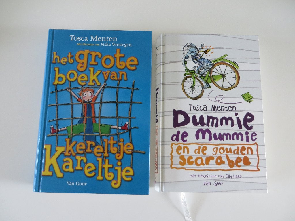 Dummie de mummie en Kereltje Kareltje, Tosca Menten, Boeken, Ophalen of Verzenden, Nieuw, Tosca Menten, Fictie algemeen