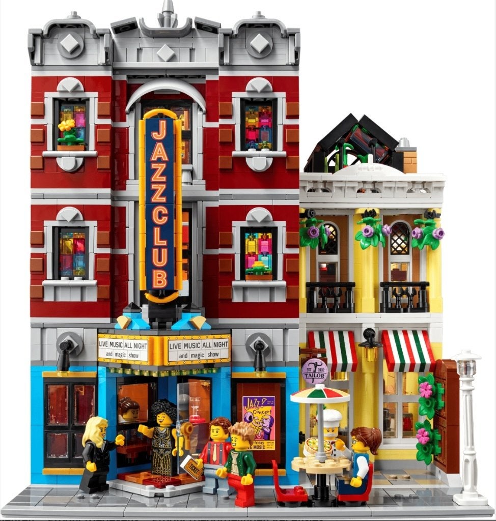 LEGO 10312 Jazzclub, Kinderen en Baby's, Ophalen, Gebruikt, Lego, Compleet