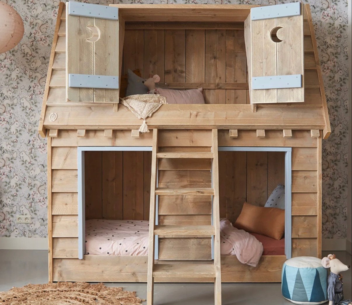 Saartje Prum Boomhut bed, Ophalen, Zo goed als nieuw, Hoogslaper