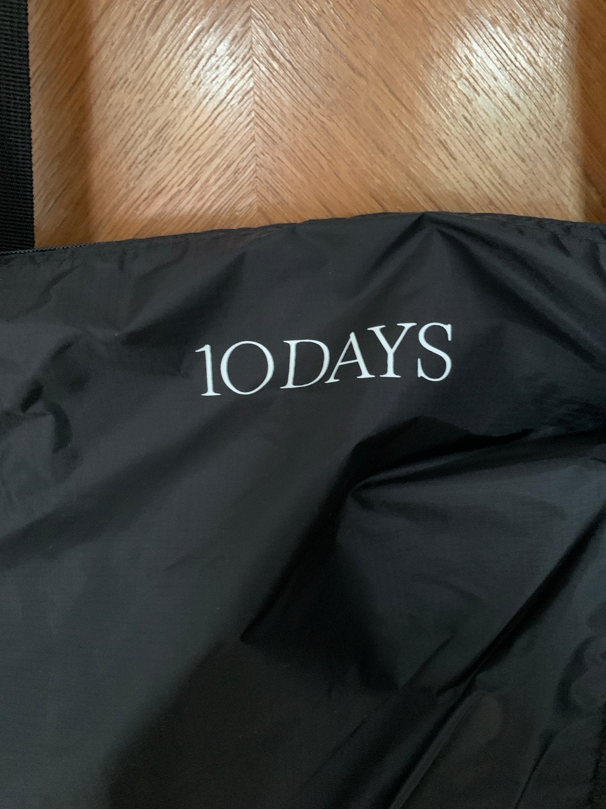 10DAYS Zwarte Shopper Tas - nieuw, 40 tot 60 cm, 20 tot 30 cm, Zwart, Ophalen of Verzenden