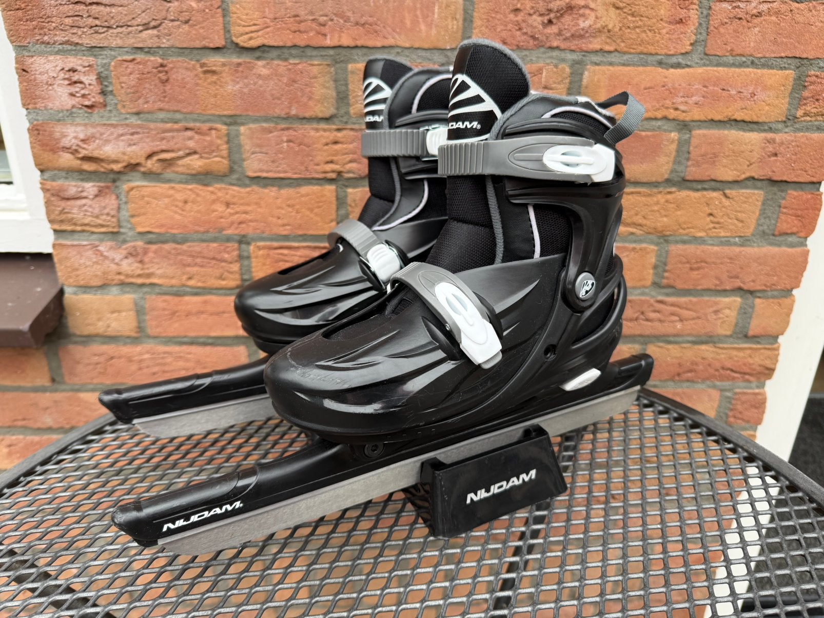 Nijdam verstelbare combinoren / schaatsen maat 34 - 37, Ophalen of Verzenden, Zo goed als nieuw, Combinoren, Nijdam