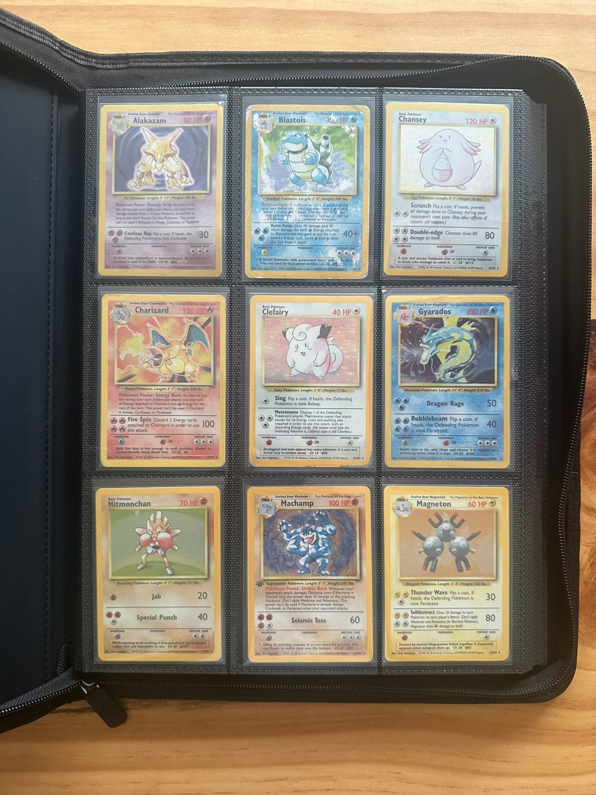 MOET NU WEG! Pokemon base set 1999 compleet Engels, Hobby en Vrije tijd, Verzamelkaartspellen | Pokémon, Ophalen, Zo goed als nieuw