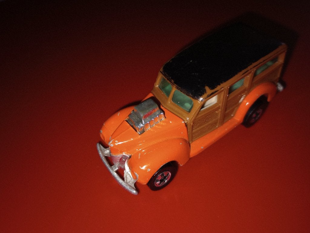 Hot Wheels Mattel Ford Woody Wagon Hiraker 1/64, Ophalen of Verzenden, Gebruikt, Auto