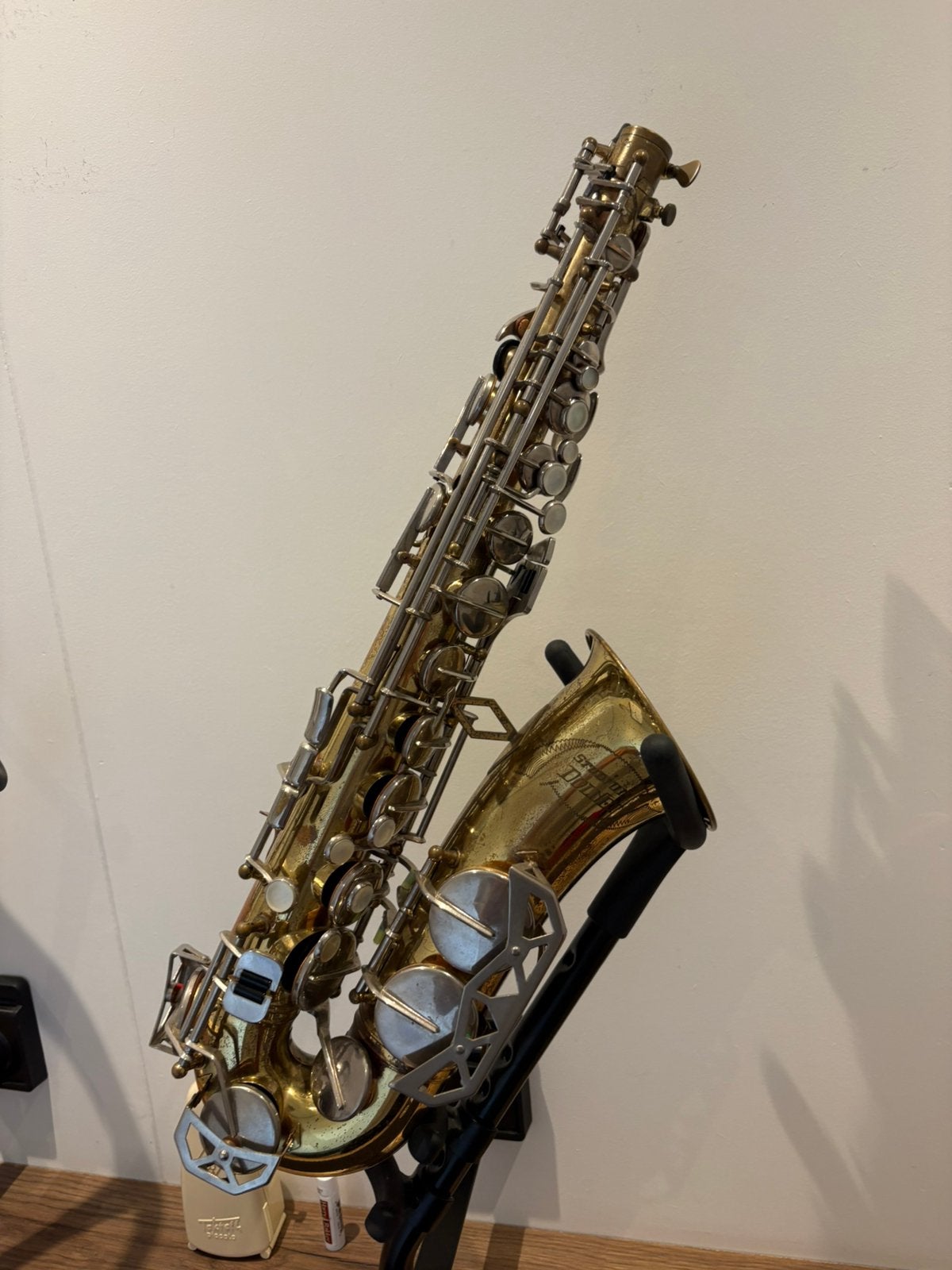 Dolnet Sax opknapper / onderdelen / decoratie, Muziek en Instrumenten, Ophalen of Verzenden, Alt, Met koffer