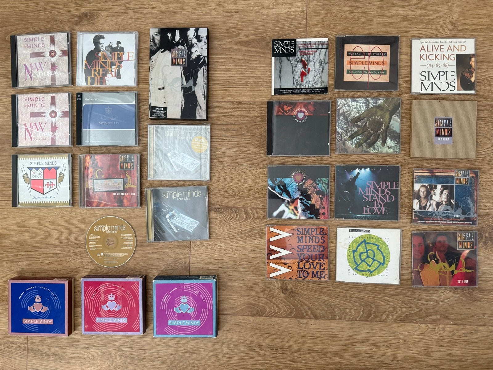 Simple Minds CD Collectie - Diverse Albums en Singles, Ophalen of Verzenden, Gebruikt, Rock