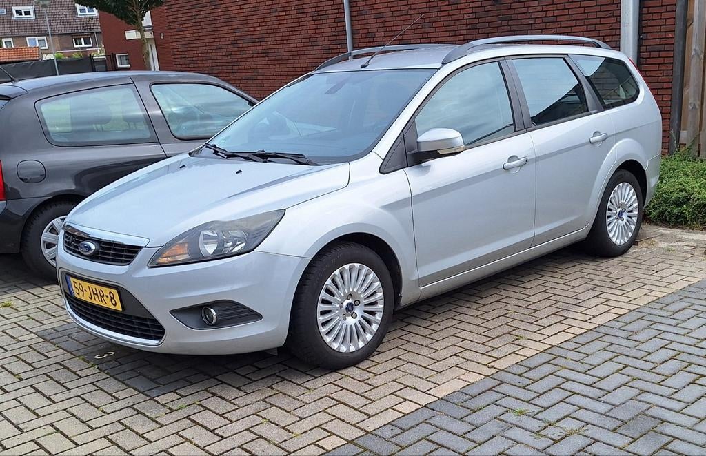Ford Focus 1.8 92KW Flexifuel Wagon 2009 Grijs, Auto's, 125 pk, 4 cilinders, Grijs, Particulier