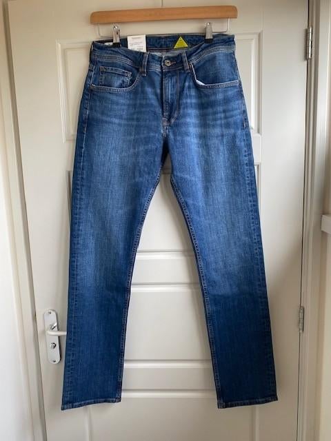 Nieuwe jeans van Pepe Jeans Cash maat 31/32, Blauw, Nieuw, W32 (confectie 46) of kleiner, Ophalen of Verzenden