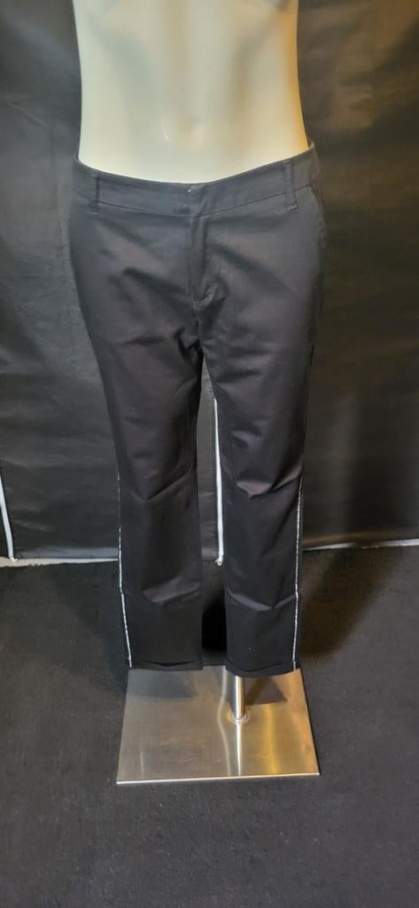 Zwarte nette broek merkkleding, Maat 38/40 (M), Elvir, Zwart, Ophalen of Verzenden