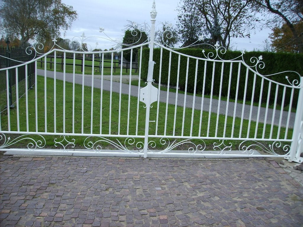 poort, Tuin en Terras, Ophalen, Gebruikt, 200 cm of meer, IJzer