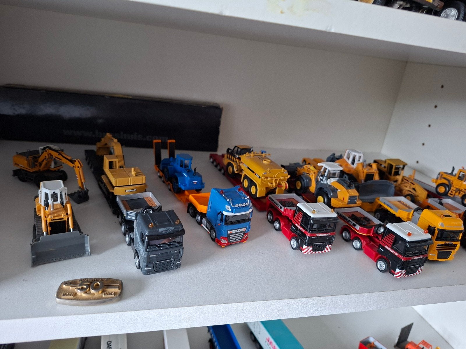 Verzameling modelvrachtwagens DAF schaal 1:87, Ophalen of Verzenden, Gebruikt