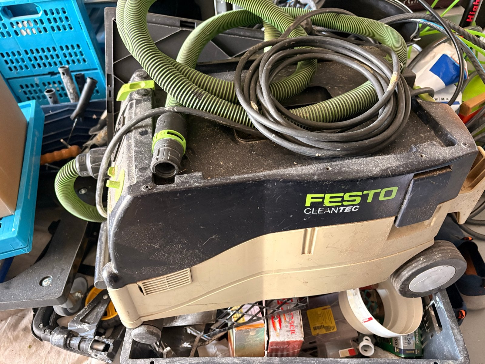 Festo CT 11 E bouwstofzuiger - Krachtige industriële stofzui, Witgoed en Apparatuur, Stofzuigers, Gebruikt, Industriële stofzuiger