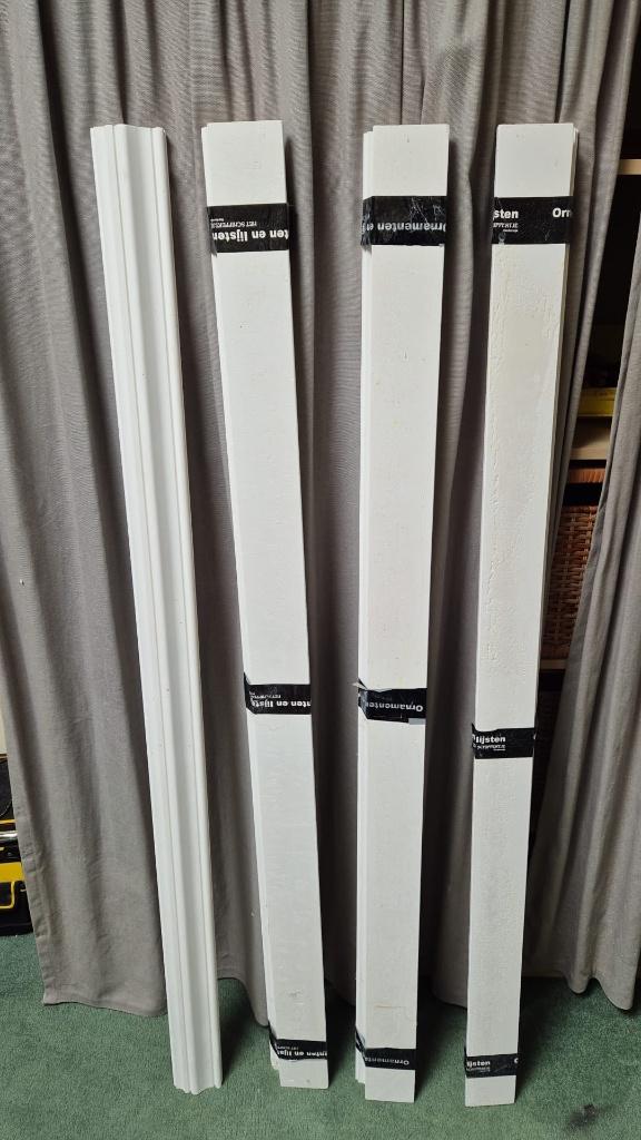 Gipsen sier- en of perklijst, Ophalen, Overige materialen, 100 tot 150 cm, Lijsten