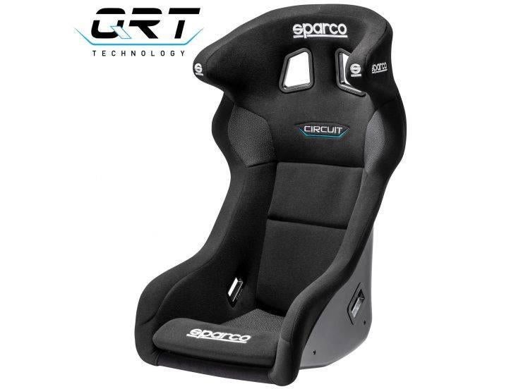 Sparco Circuit QRT Kuipstoel Sportstoel Racestoel FIA, Auto diversen, Tuning en Styling, Ophalen of Verzenden