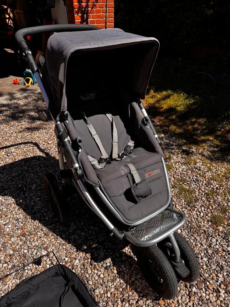 Koelstra kinderwagen met reiswieg en veel accessoires, Kinderen en Baby's, Buggy's, Gebruikt, Ophalen