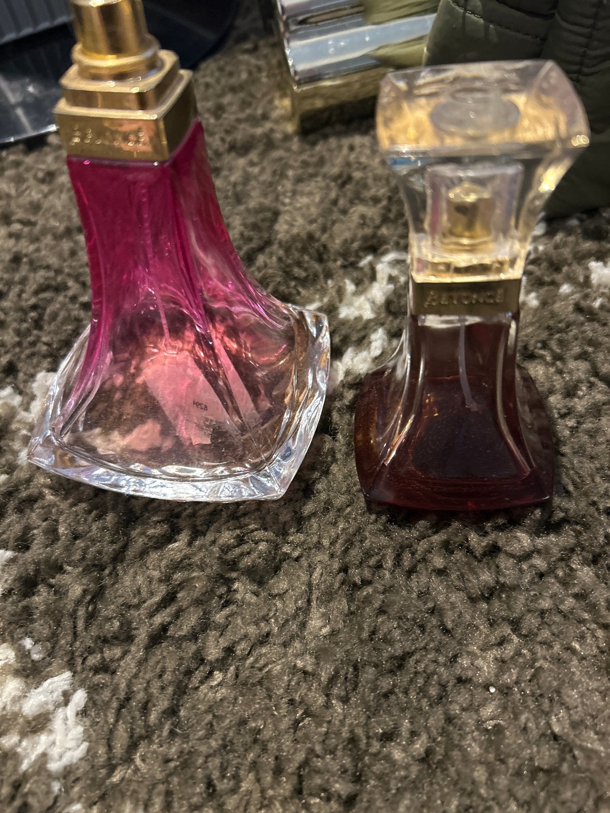 Beyoncé Heat en Heat Rush Parfums - Lege Flesjes, Ophalen of Verzenden, Gebruikt