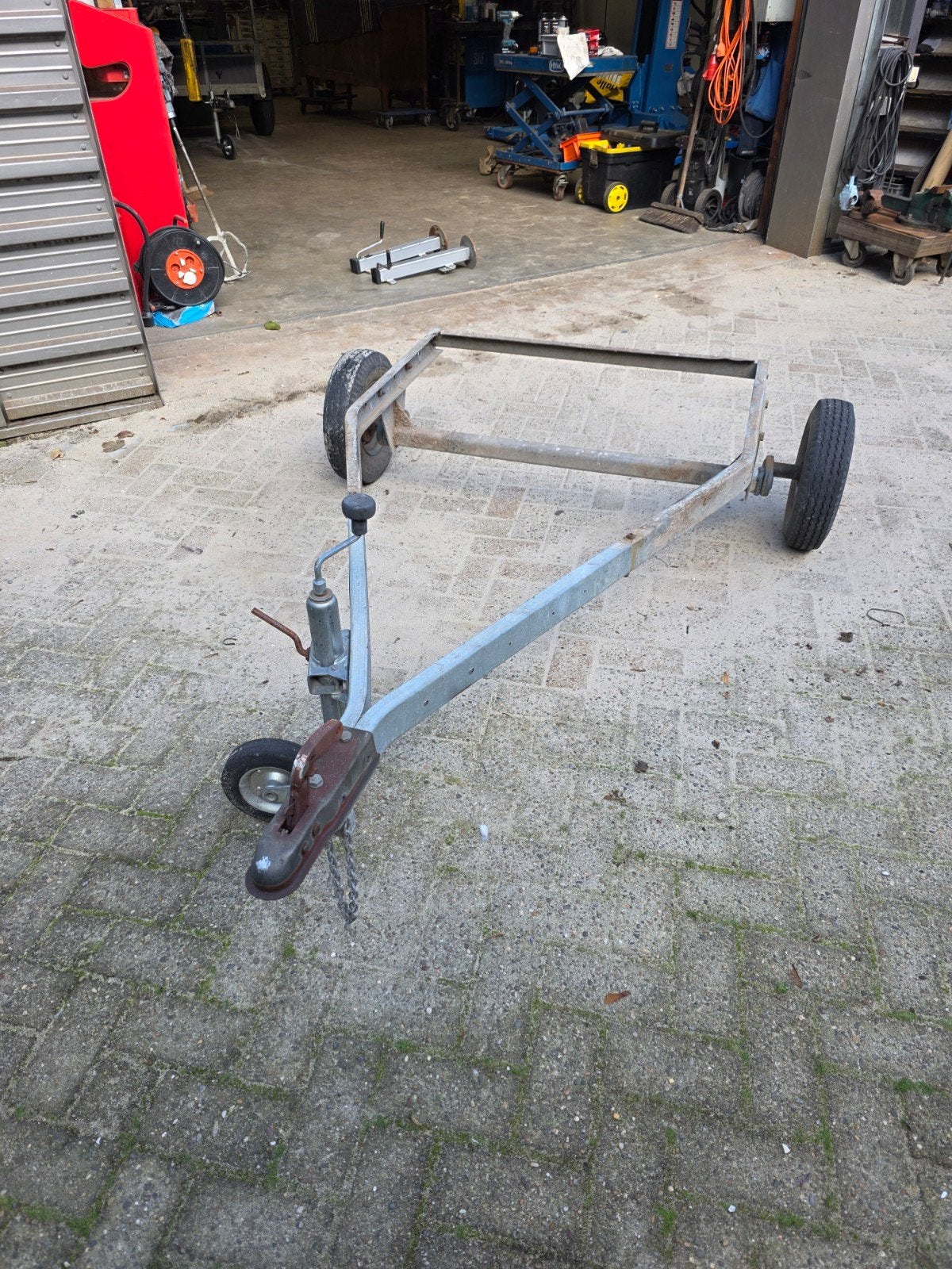 Onderstel bagage aanhanger Stema HP 450 - 450kg, Doe-het-zelf en Verbouw, Ophalen, Gebruikt