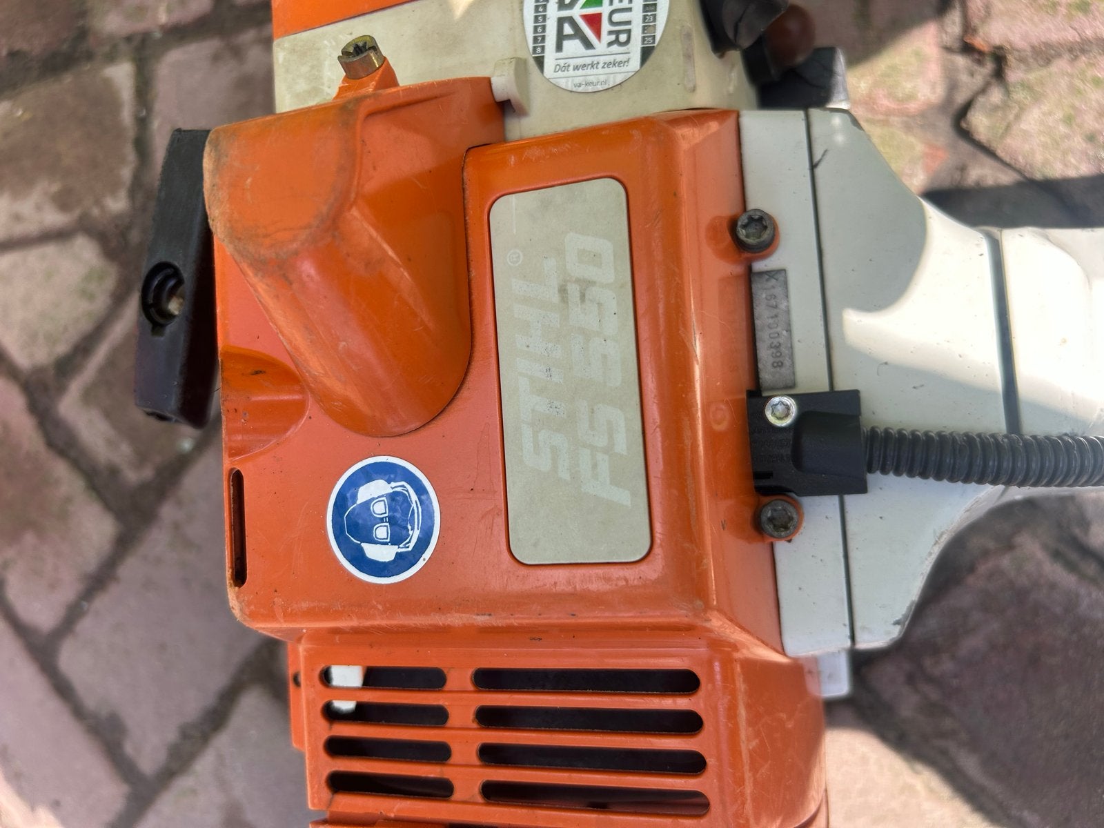 Stihl FS 550 Bosmaaier - Krachtige Benzine Grastrimmer, Ophalen of Verzenden, Gebruikt, 50 cm of meer, Benzine