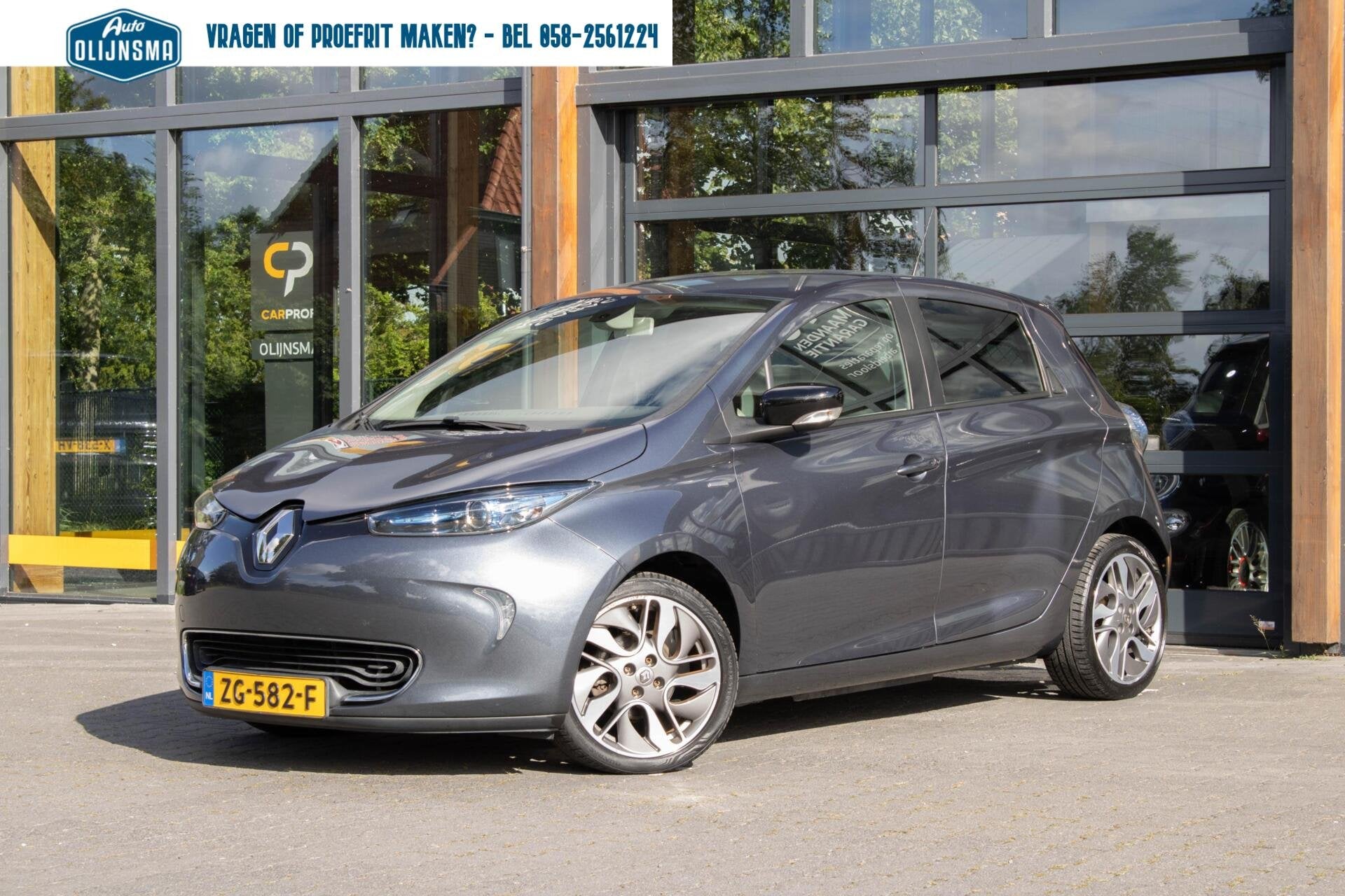 Renault Zoe R90 Bose 41 kWh|Koopaccu|Stoelverwarming|Camera|, Gebruikt, 41 kWh, Met garantie (alle), 135 min