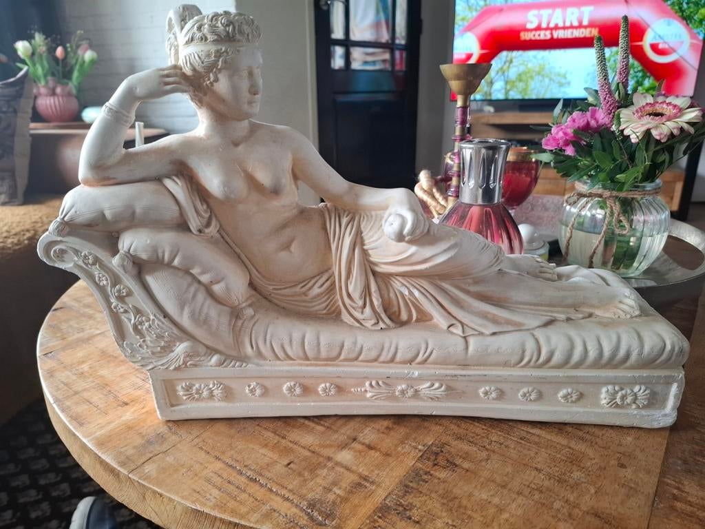 Decoratief beeldje Pauline Bonaparte als Venus Victrix, Verzamelen, Beelden en Beeldjes, Ophalen of Verzenden
