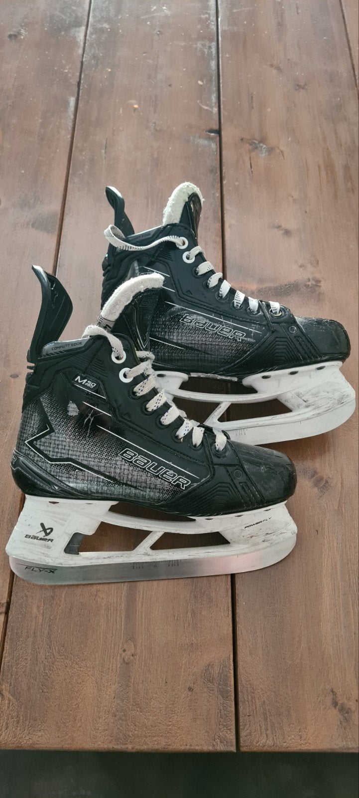 Bauer IJshockeyschaatsen - Maat 4, Ophalen of Verzenden, Gebruikt, IJshockeyschaatsen, Bauer