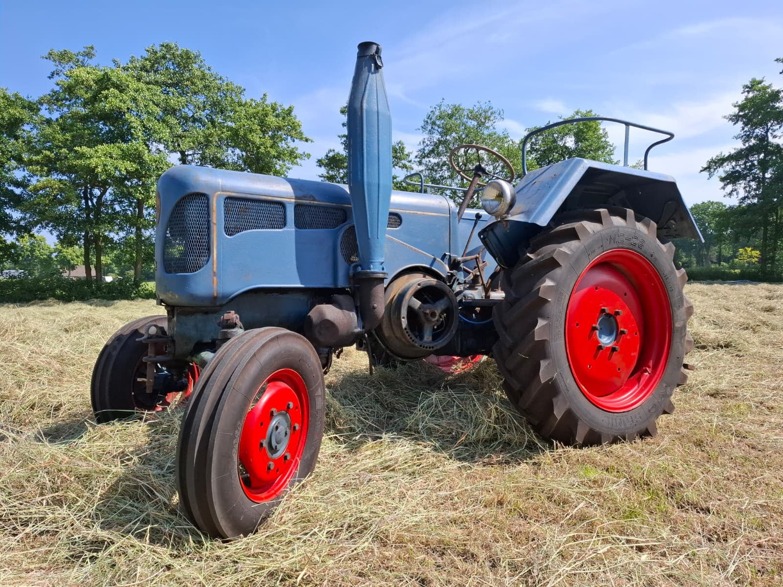 Lanz Bulldog D2416 bouwjaar 1956, Zakelijke goederen, Gebruikt, Tot 2500, Tot 80 Pk, Ophalen
