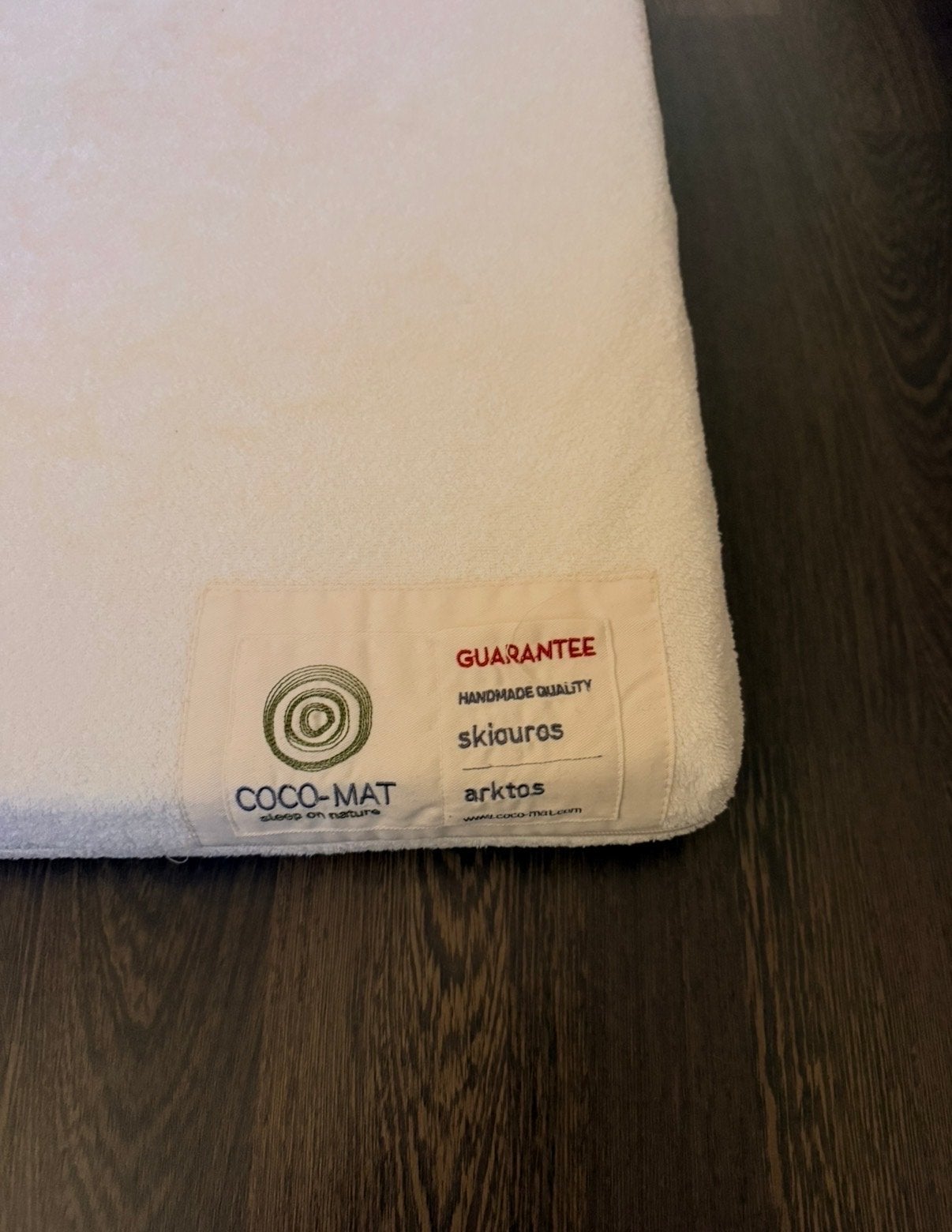 COCO-MAT Skiouros Matras 60x120, Eenpersoons, Ophalen of Verzenden, Zo goed als nieuw, Overige maten
