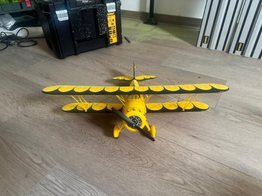 E-flite umx waco bnf 2x gevlogen met 4 accus, Ophalen, Nieuw