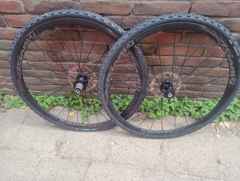 Vision Team 30 Disc Racefiets Wielset Vittoria Cross XL PRO, Fietsen en Brommers, Fietsonderdelen, Ophalen of Verzenden, Zo goed als nieuw